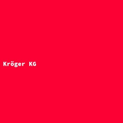 Hersteller: Kröger KG