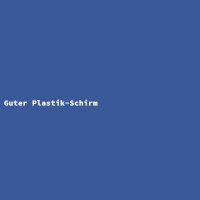 Guter Plastik-Schirm