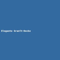Elegante Granit-Decke