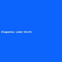 Elegantes Leder-Brett