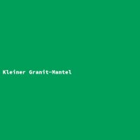 Kleiner Granit-Mantel