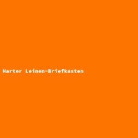 Harter Leinen-Briefkasten